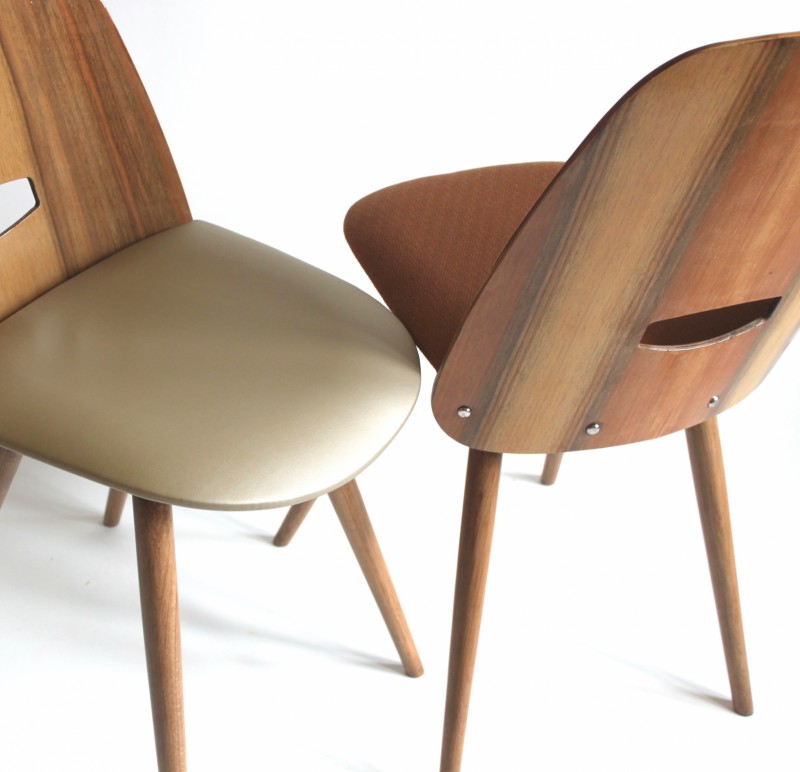 4 kousky židlí, 60.léta